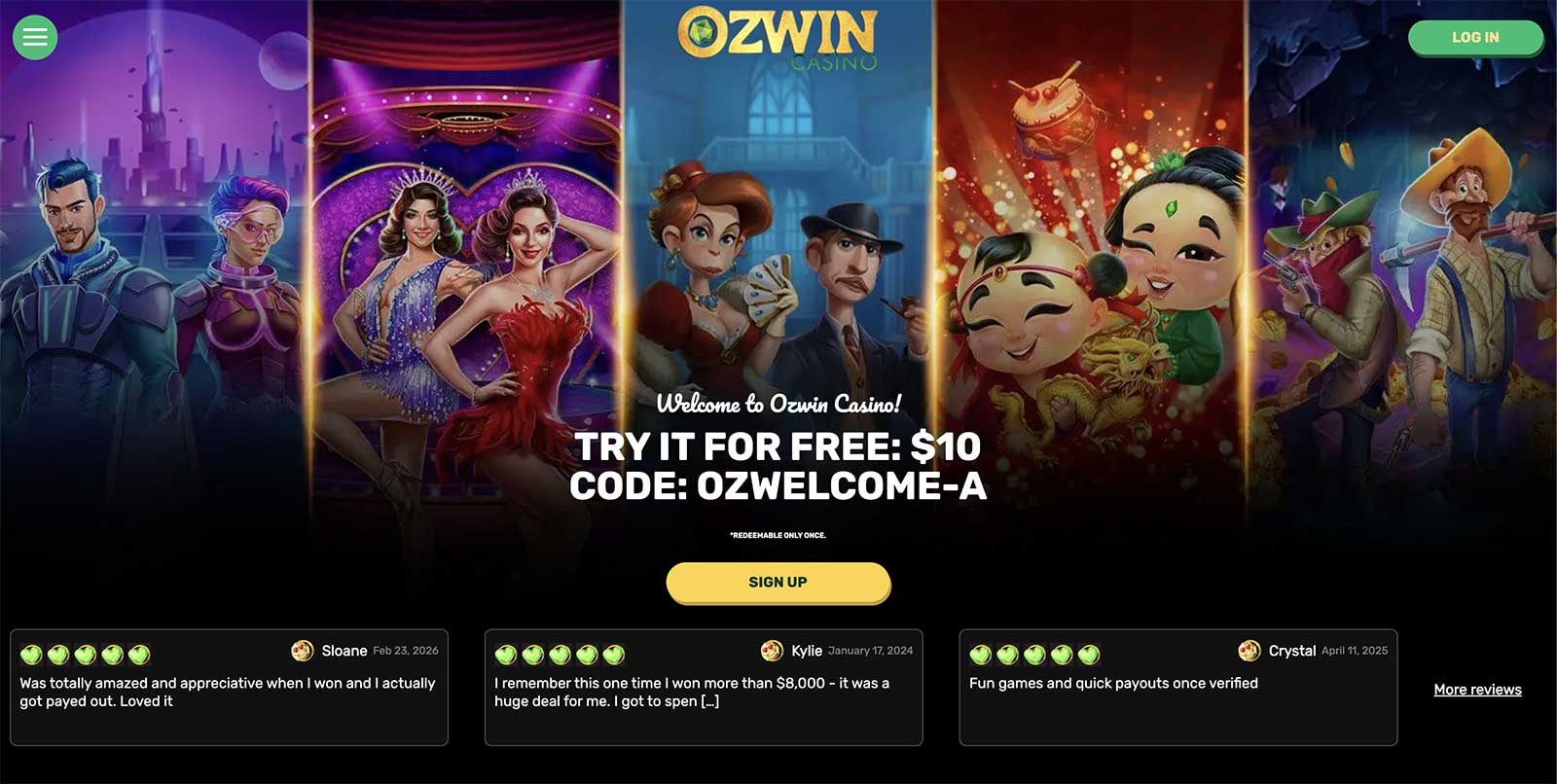 Ozwin Casino Overview
